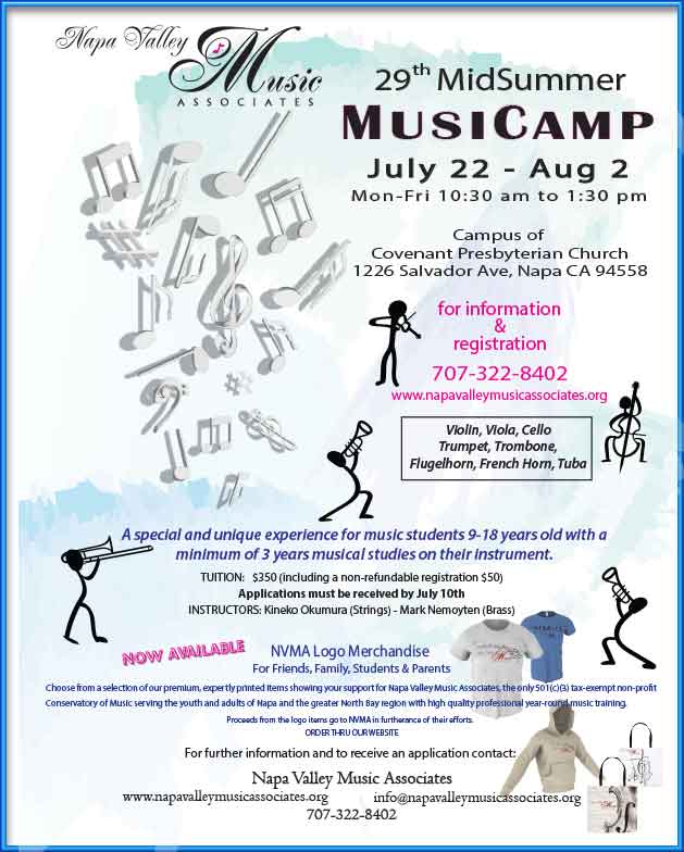 NVMA 2023 MusicCamp Flyer